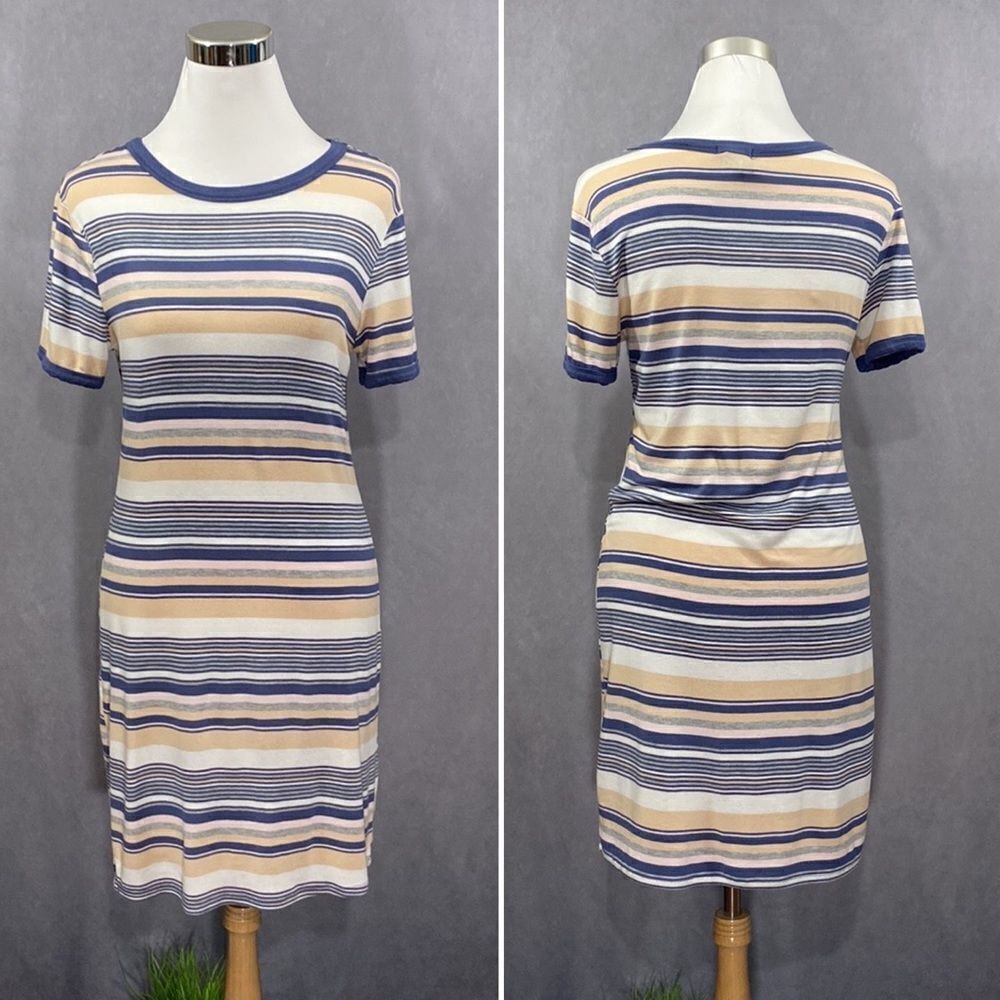Striped T-Shirt Dress  